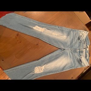 Guess distressed skinny jeans